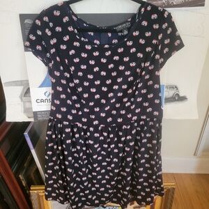 Forever 21 Dress with Elephant Pattern
